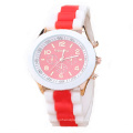 Customized promotional quartz silicone watch